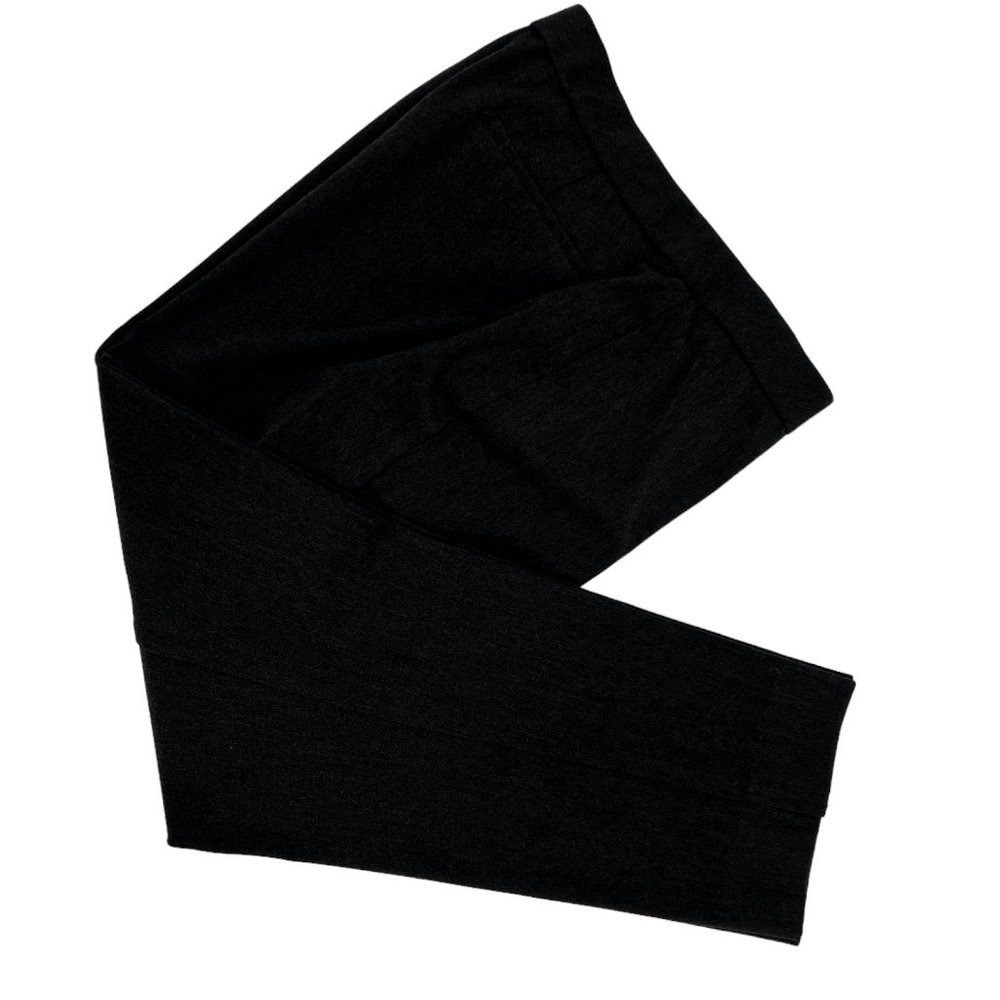 Investments Charcoal Gray 5th Ave Side Zip Slim Fit Pants Size 10 Short